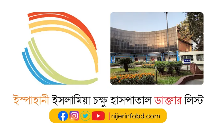 ইস্পাহানী ইসলামিয়া চক্ষু হাসপাতাল ডাক্তার লিস্ট