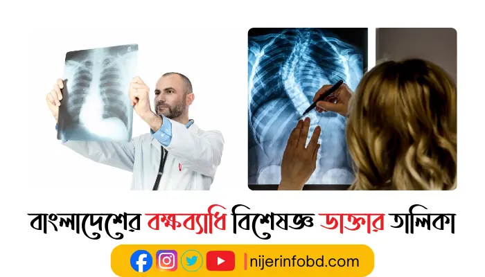 বাংলাদেশের বক্ষব্যাধি বিশেষজ্ঞ ডাক্তার তালিকা