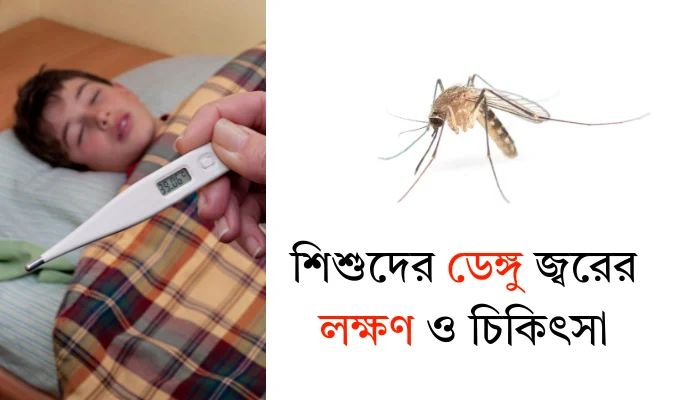 শিশুদের ডেঙ্গু জ্বরের লক্ষণ ও চিকিৎসা